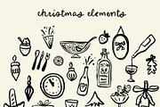 Whimsical Christmas Clipart, an Object Illustration by Teresa Art Store (Thumbnail 7 of 9)