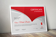 Certificate Word | PSD | AI, a Stationery Template by Curve Design (Thumbnail 2 of 6)