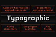 Typonium, a Sans Serif Font by Dharma Type (Thumbnail 4 of 10)