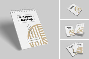 Notepad Mockup, a Mockup by DxSLEX