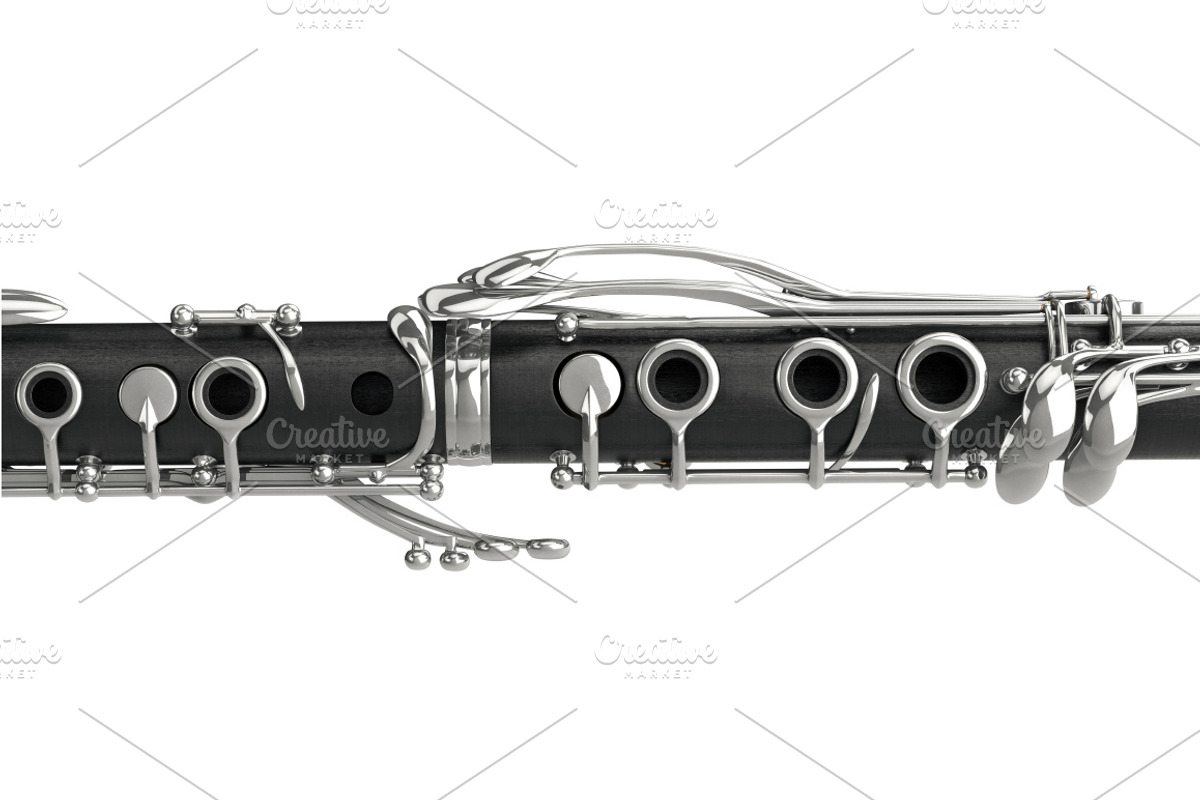 Clarinet musical instrument, set, an Object Graphic by ARTYuSTUDIO (Photo 8 of 10)