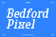 CS Bedford Pixel, a Slab Serif Font by Craft Supply Co. (Thumbnail 1 of 8)