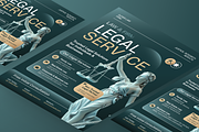 Law Firm and Legal Service Flyer Set, a Flyer Template by Annora Studio (Thumbnail 5 of 6)
