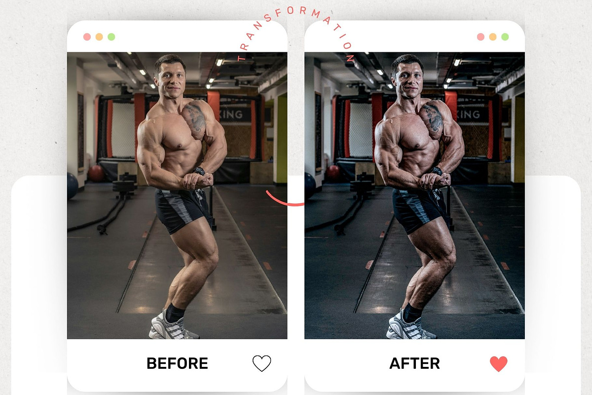 Gym lightroom presets Gym filter, a Preset Add-On by presetsroom (Photo 3 of 13)