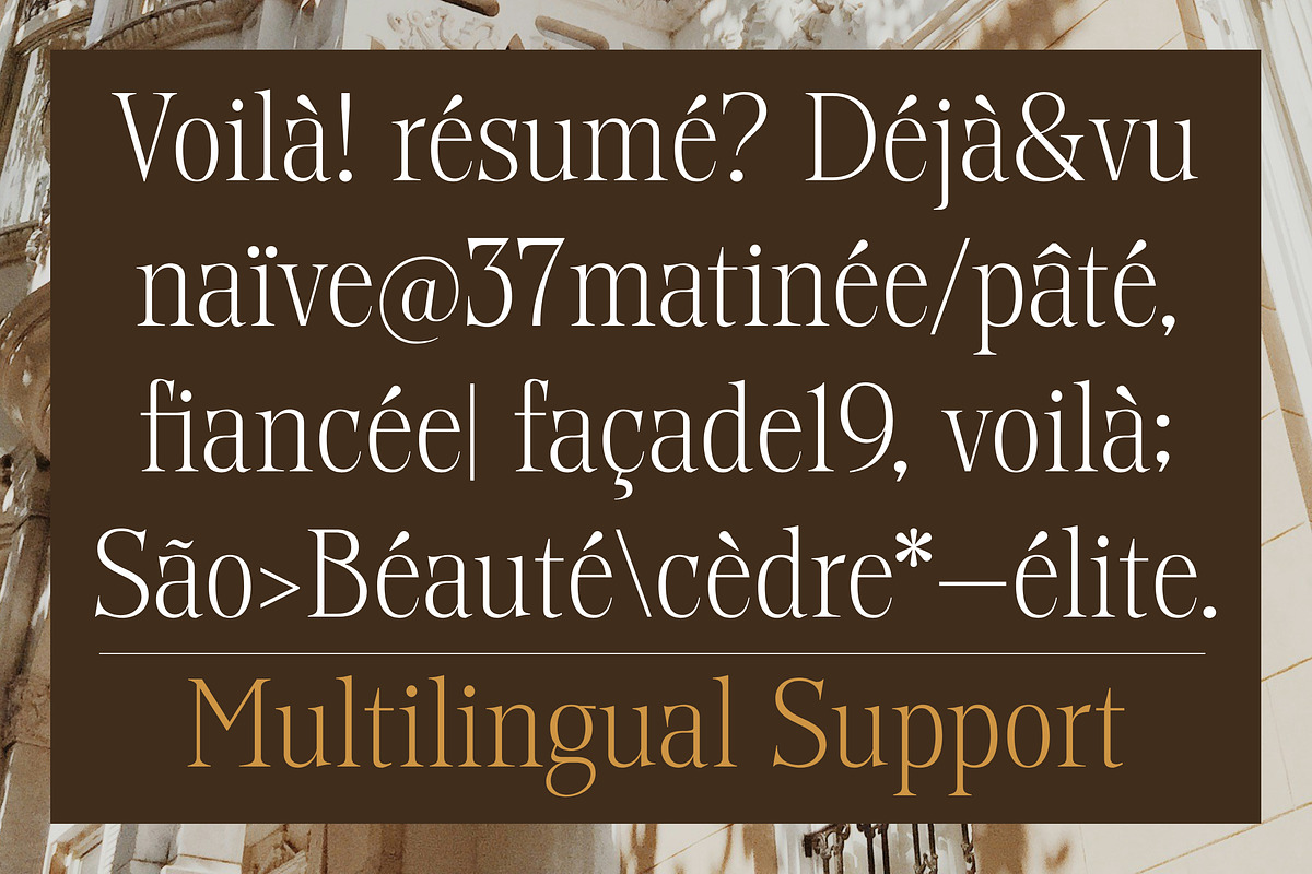Chantress Vittorea, a Serif Font by Dora Typefoundry (Photo 11 of 12)