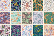 Inhabitants of the sea patterns, a Pattern Graphic by Piñata (Thumbnail 4 of 14)