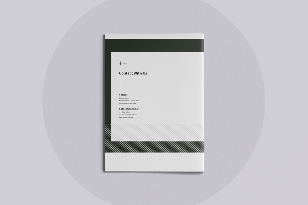 White Paper | Canva, Word, PPTX, InD, a Brochure Template by ArtisticLand (Photo 14 of 14)