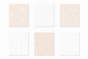 18 Geometric Seamless Patterns Vol.3