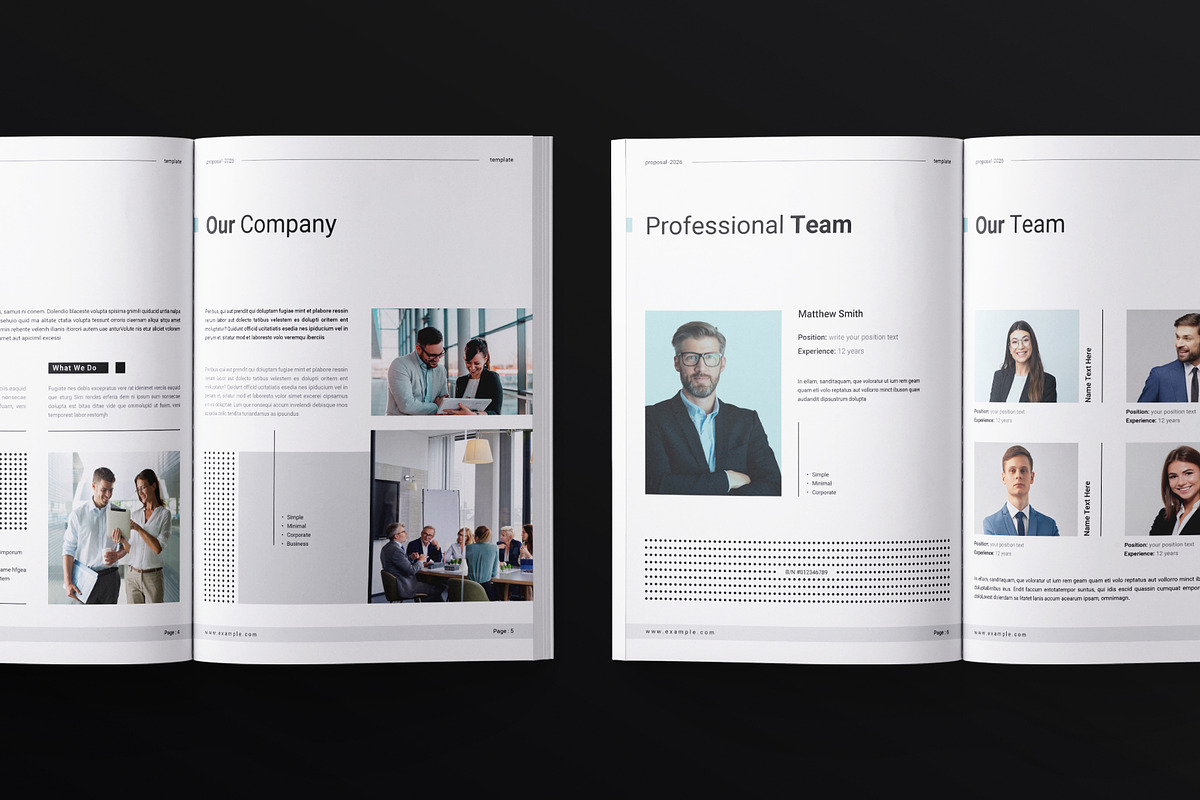 Project Proposal Template | CANVA, a Brochure Template by ArtisanaAura (Photo 4 of 10)