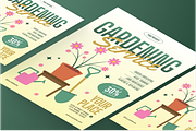 Gardening Service Flyer Set, a Flyer Template by Annora Studio (Thumbnail 6 of 6)