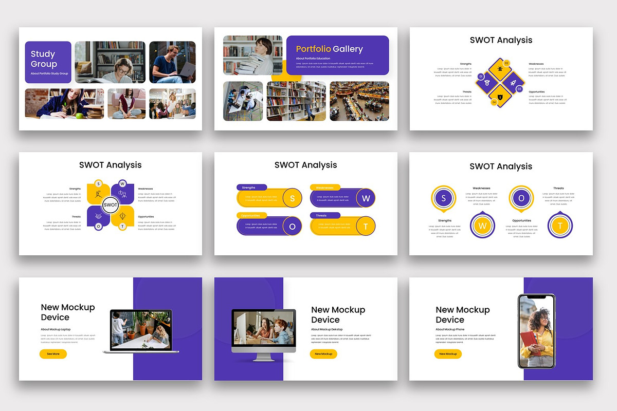 Exame–Education PowerPoint Template, a Presentation Template by kreatifreya