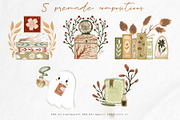 Boo's shelf whimsy clipart set, a Person Illustration by Yelloo Fish (Thumbnail 3 of 10)