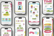 Retro Story Social Media Template, a Social Media Template by MightyDesign (Thumbnail 2 of 5)