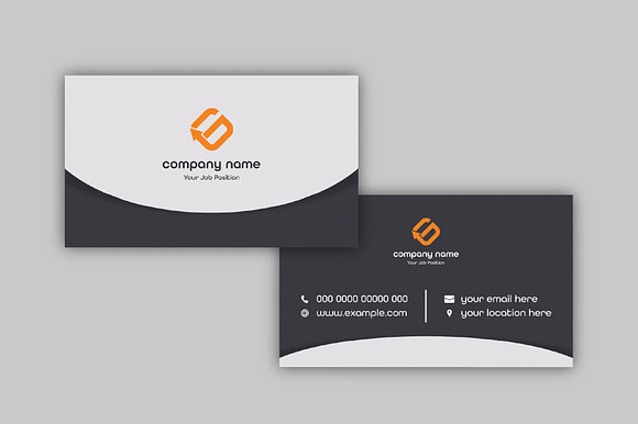 Modern Corporate Business Card preview 2