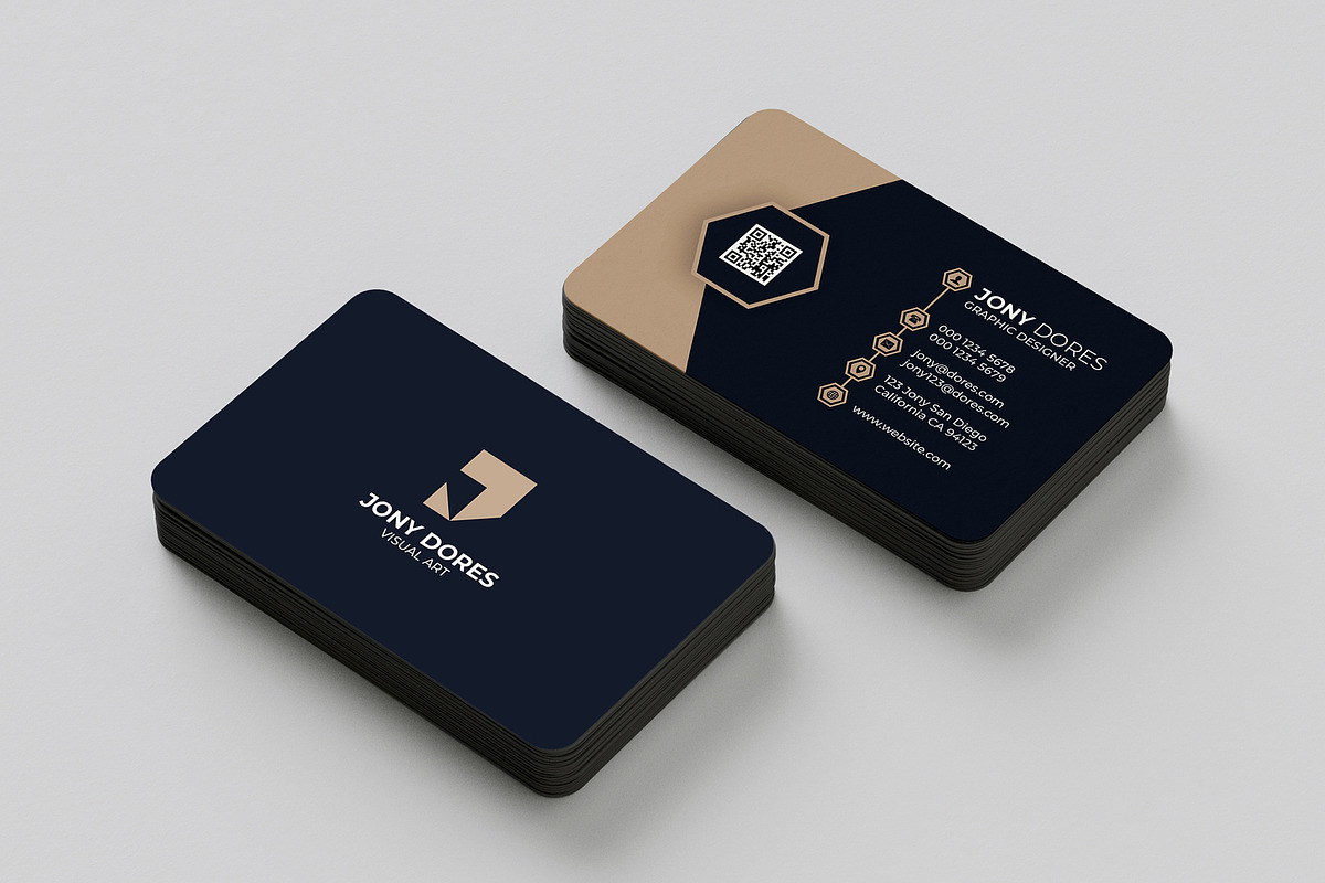 Business card template Vol 05, a Business Card Template by takuloerizal (Photo 2 of 3)