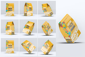 Carton Box Pack Mock-Up