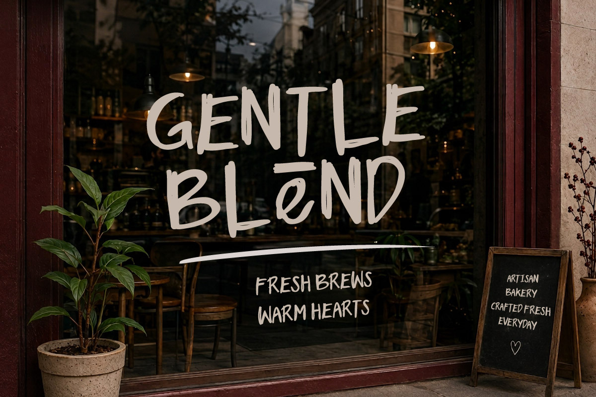 Kopag Roso - Handwriting Coffe Font, a Handwritten Font by twinstd (Photo 4 of 10)