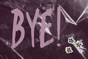 Velvet Thunder Dry Brush Font, a Handwritten Font by The October Creative (Thumbnail 8 of 8)