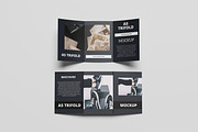 A5 Trifold Brochure Mockup, a Print Template by AKMAL STUDIO (Thumbnail 8 of 10)