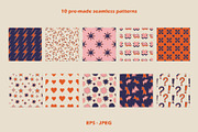Retro Shapes Playful Clipart, an Object Graphic by ElenKoss (Thumbnail 4 of 7)