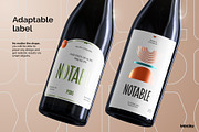The Wine Creator - Burgundy bottle, a Packaging Mockup by Mocku (Thumbnail 6 of 14)