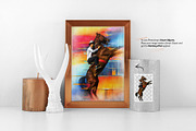 Painting Photo Effect Mockup, a Brushes & More by zahidhossainalif (Thumbnail 8 of 9)
