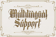 Ghosthey Typeface, a Blackletter Font by alit design (Thumbnail 12 of 15)