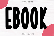 Ebook, a Script Font by FreshTypeINK (Thumbnail 1 of 7)