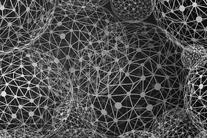 Neural Connections Metallic Spheres