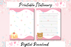 Sweet Treats Cute Stationery