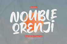 Nouble Orenji | Solid Hand Drawn