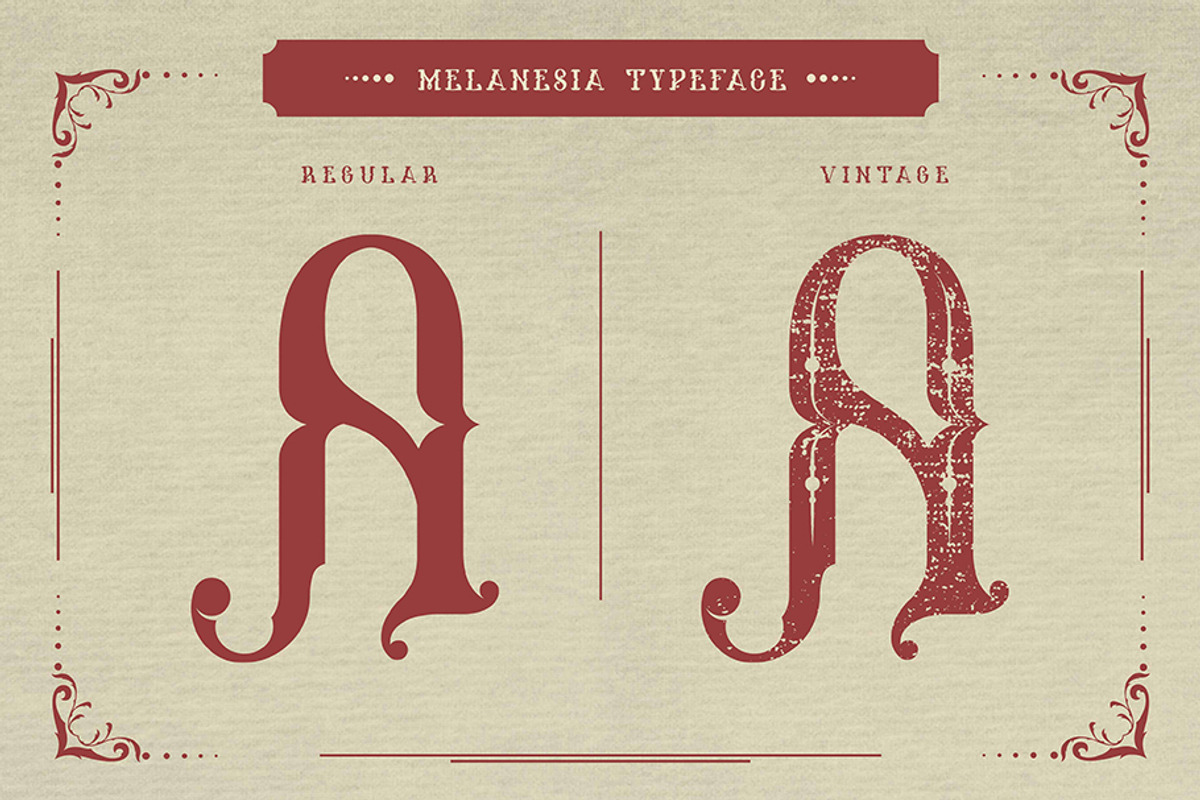 Melanesia Font and Free Illustration preview 4