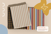 80 Stripes & Plaid Patterns, a Pattern Graphic by IuliiaSavko (Thumbnail 2 of 15)