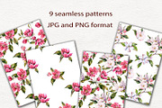 Apple tree flowers watercolor set, a Decorative Illustration by Lidia's watercolor world (Thumbnail 7 of 9)