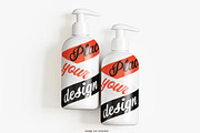 Cosmetic pump mockup bundles, a Cups & Container Mockup by Ambo Ampeng (Thumbnail 12 of 32)
