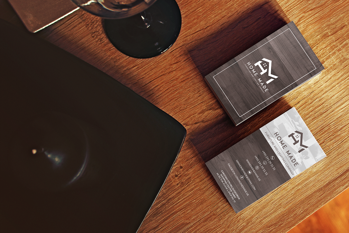 Wooden Business Card, a Business Card Template by Nikolozgraphic (Photo 2 of 6)