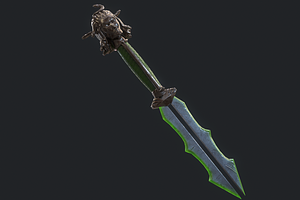 5 Fantasy Stylish Dagger -PBR-