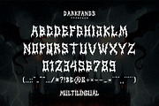 Darkfangs Blackmetal Font, a Blackletter Font by Typebae (Thumbnail 7 of 7)