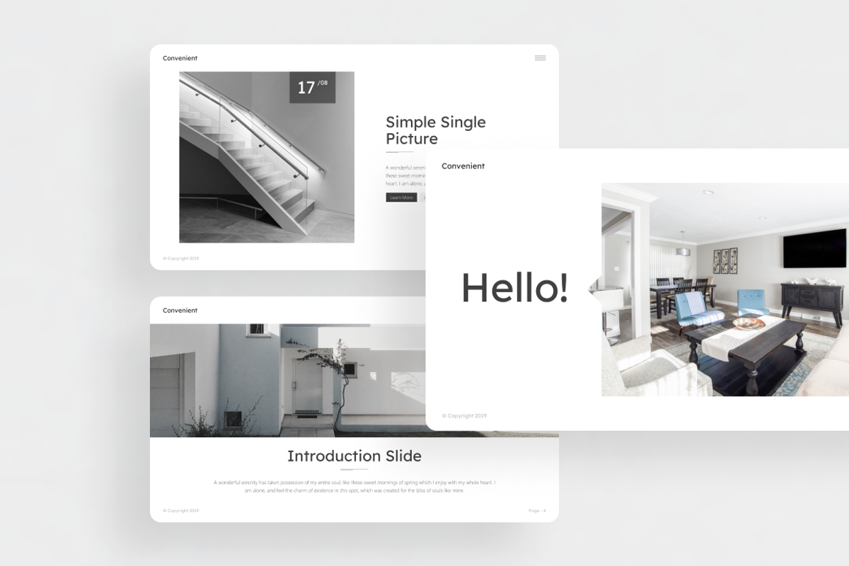60.000+ Black and White Presentation, a Presentation Template by Brandearth RRGraph (Photo 10 of 13)