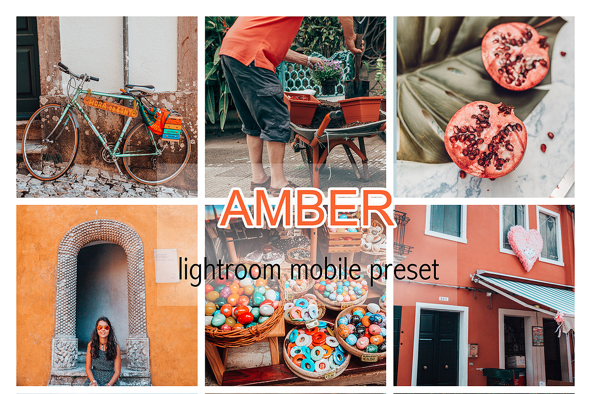 AMBER LIGHTROOM MOBILE PRESET, an Action Add-On by LOTA_CREATIONS (Photo 12 of 12)
