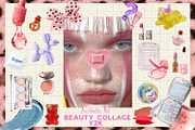 Y2K Beauty Collage Kit, an Object Graphic by Natali Batu (Thumbnail 1 of 12)