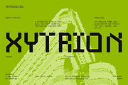 Xytrion - Modular Futuristic Sci-Fi, a Font by Indotype Foundry (Thumbnail 1 of 10)