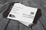 Business Card Canva Template, a Business Card Template by FakhiiDesigns (Thumbnail 1 of 6)