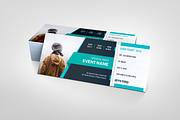 Modern Event Ticket, an Invitation Template by White Graphic (Thumbnail 4 of 6)