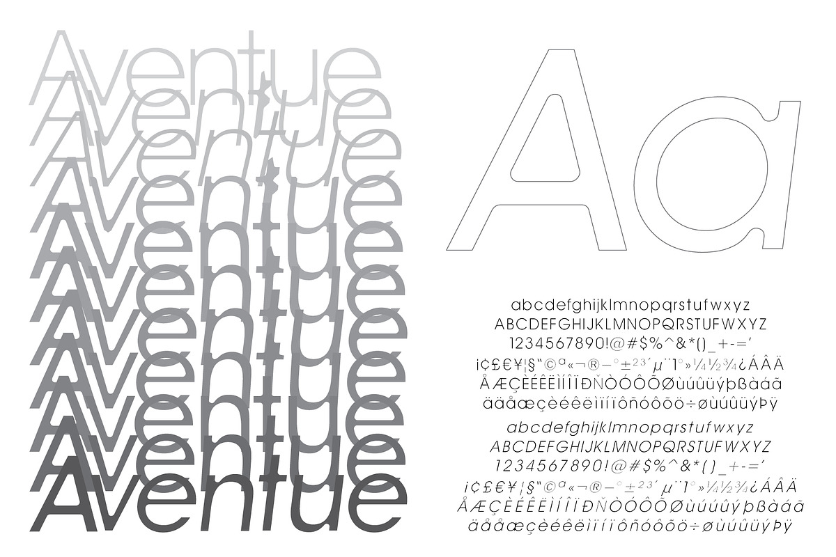 Aventue Family, a Sans Serif Font by cromatixclassroom (Photo 13 of 15)