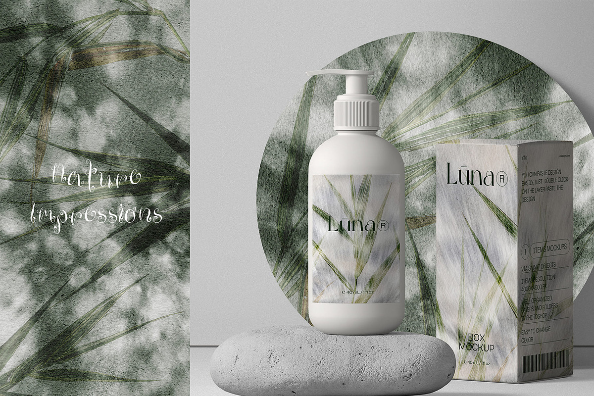 Botanical Imprint Nature Backgrounds, an Object Graphic by LenArt (Photo 9 of 13)