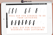 Ruling Pen Brushpack for Procreate, a Brush Add-On by Studio FabianFischer (Thumbnail 2 of 6)