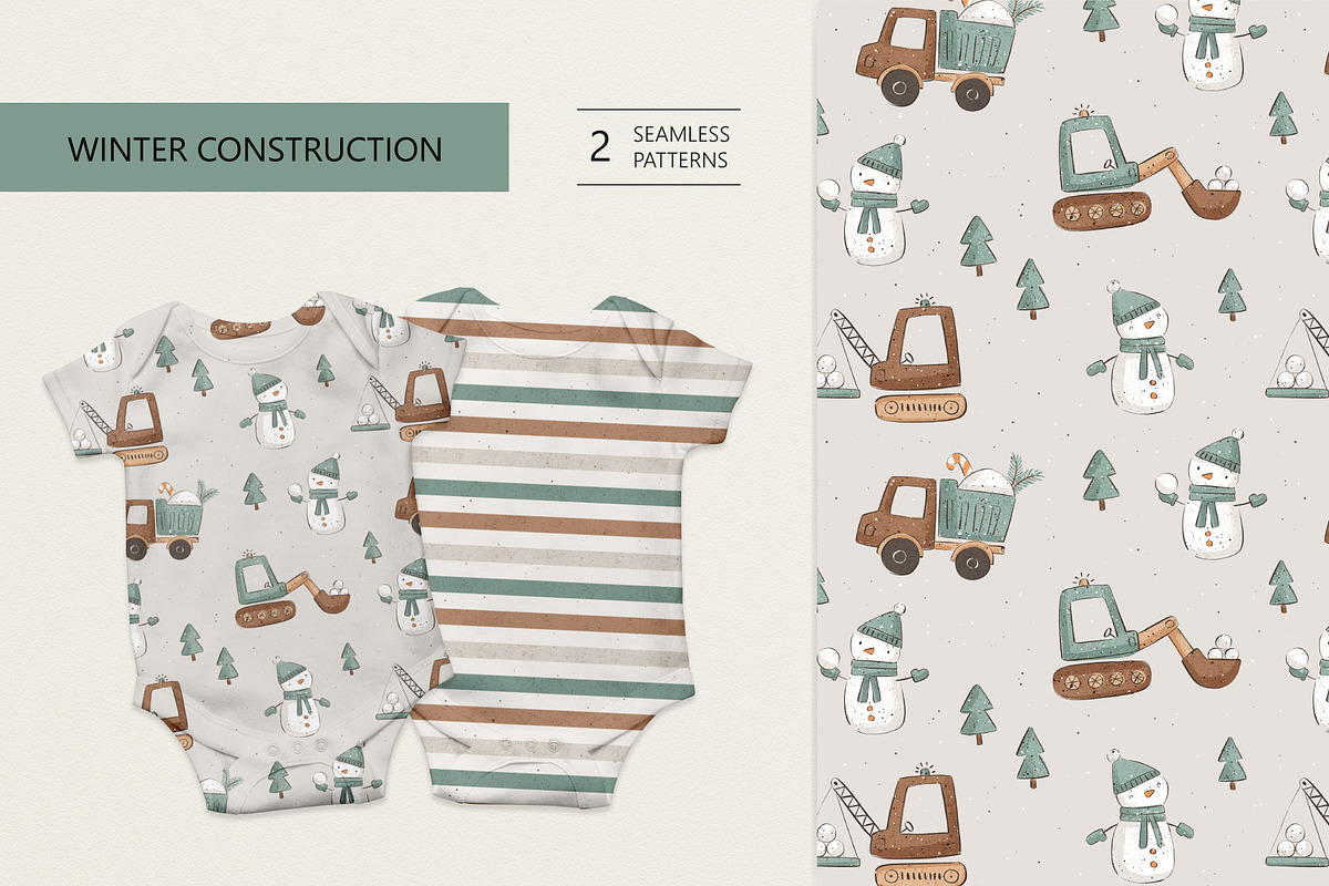 Winter construction, a Pattern Graphic by Olena Kuznietsova (Photo 1 of 9)