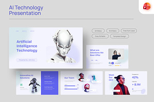 Ampyze AI Technology Presentation, a Presentation Template by Premast