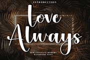 Love Always, a Handwritten Font by FreshTypeINK (Thumbnail 1 of 8)